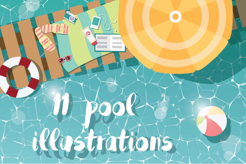 11-swimming-pool-illustrations