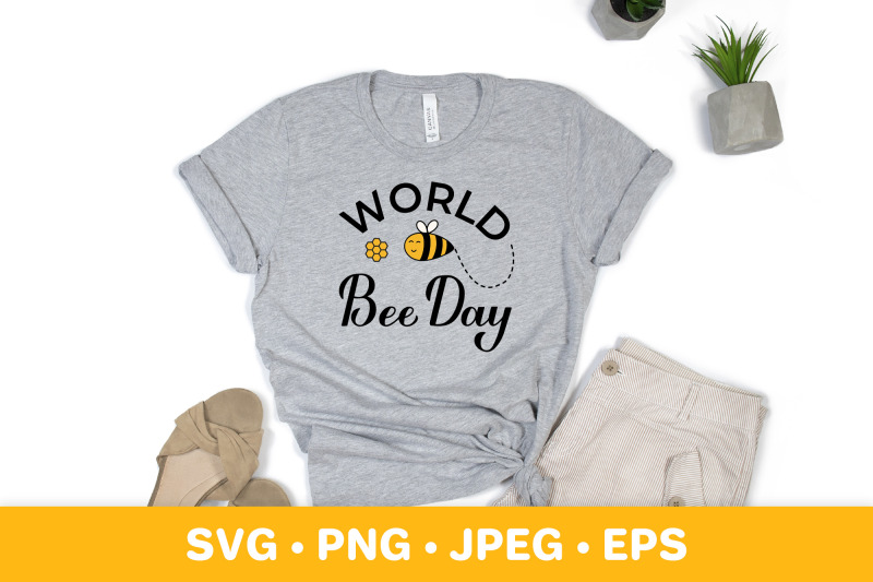 world-bee-day-svg-cute-bee-and-honeycomb