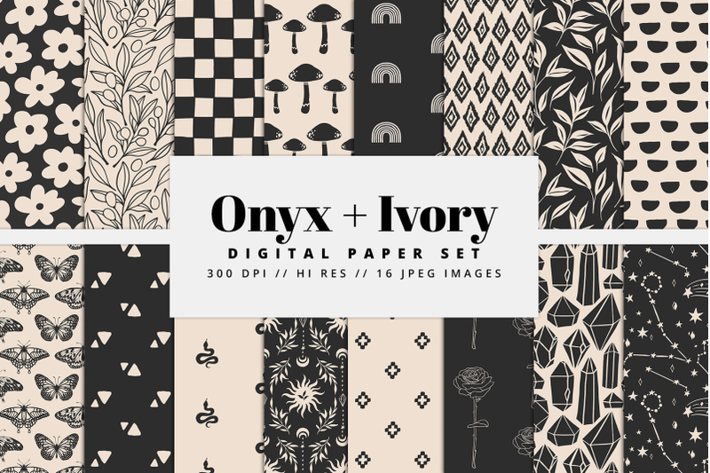 onyx-amp-ivory-digital-paper-set