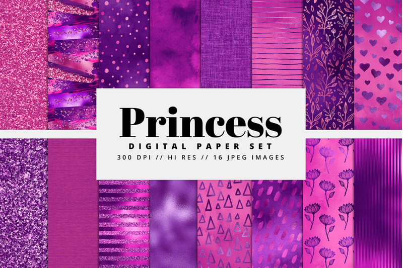 princess-digital-paper