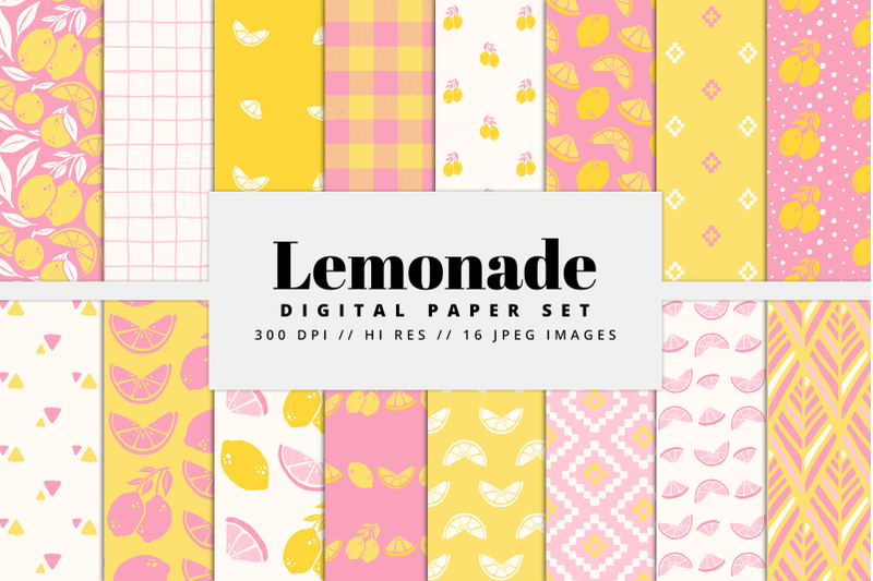 lemonade-digital-paper