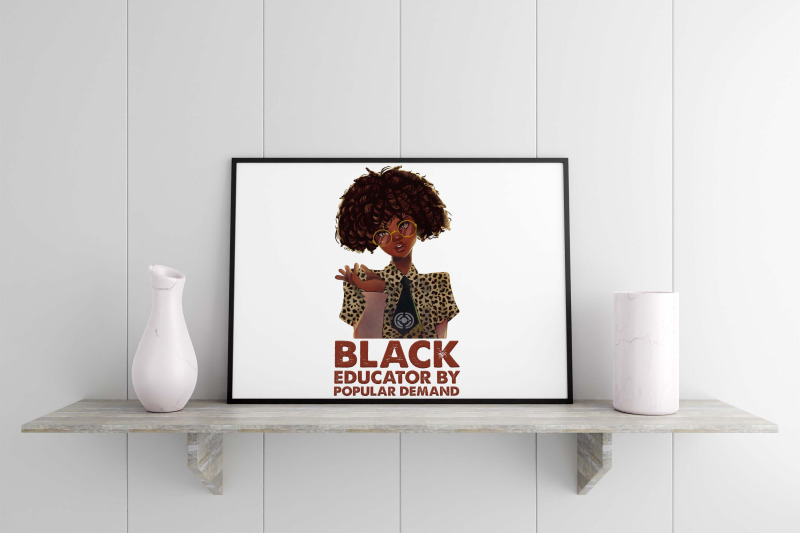 black-teacher-educator-quotes-design-sublimation-file