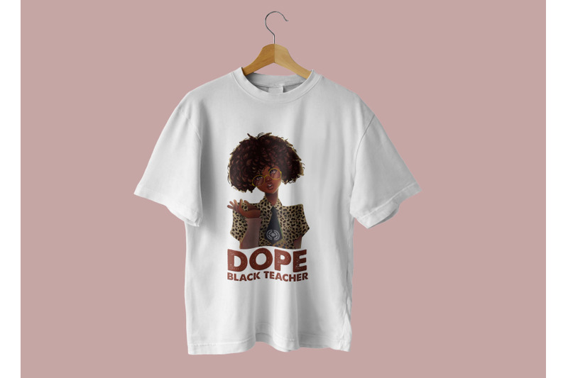 dope-black-teacher-powerful-vector-best-gift-for-teacher-png