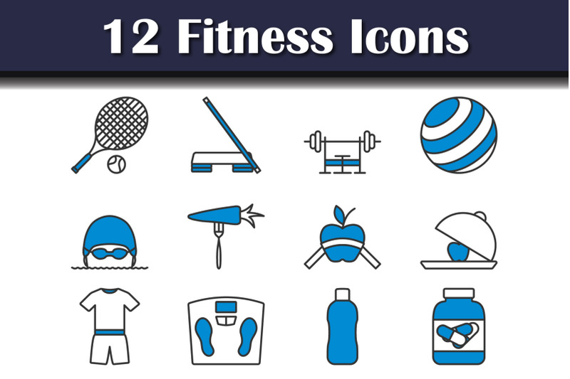 fitness-icon-set