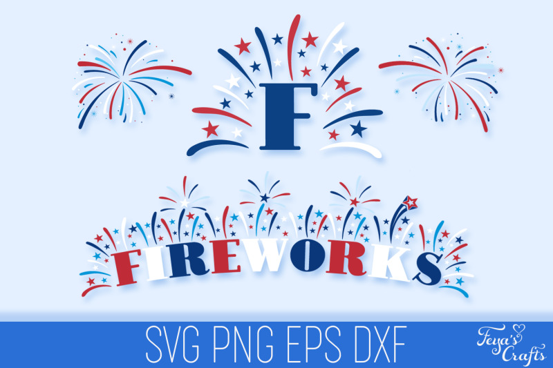 fireworks-svg-alphabet