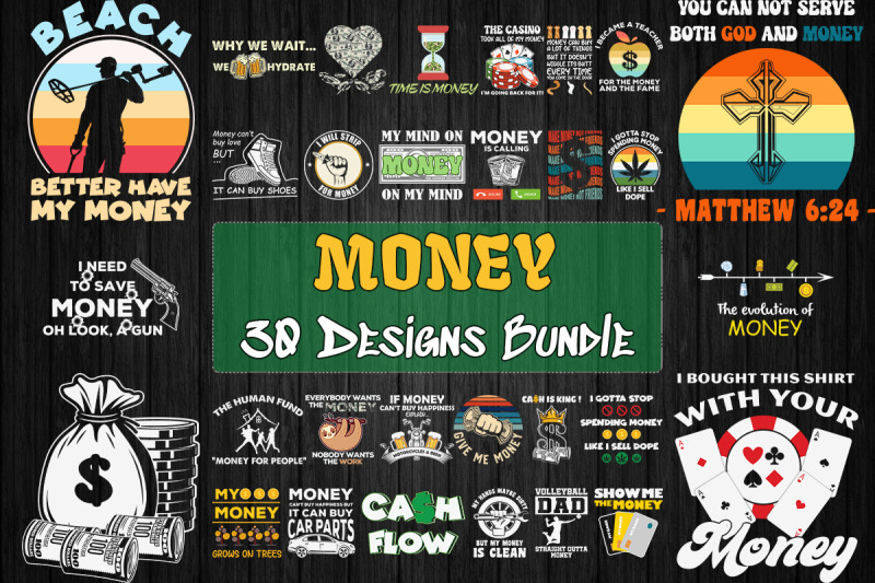 money-bundle-svg-30-designs