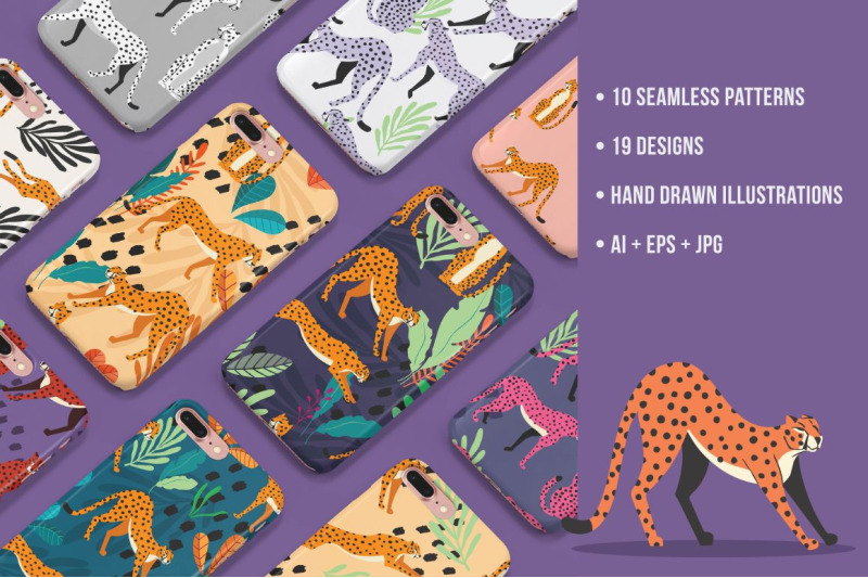 cheetahs-illustrations-amp-patterns