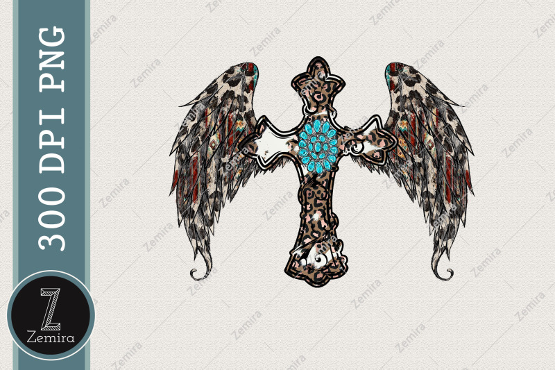 cross-angel-wings-western-sublimation