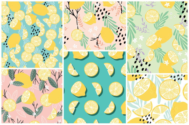 55-tropical-fruit-seamless-patterns