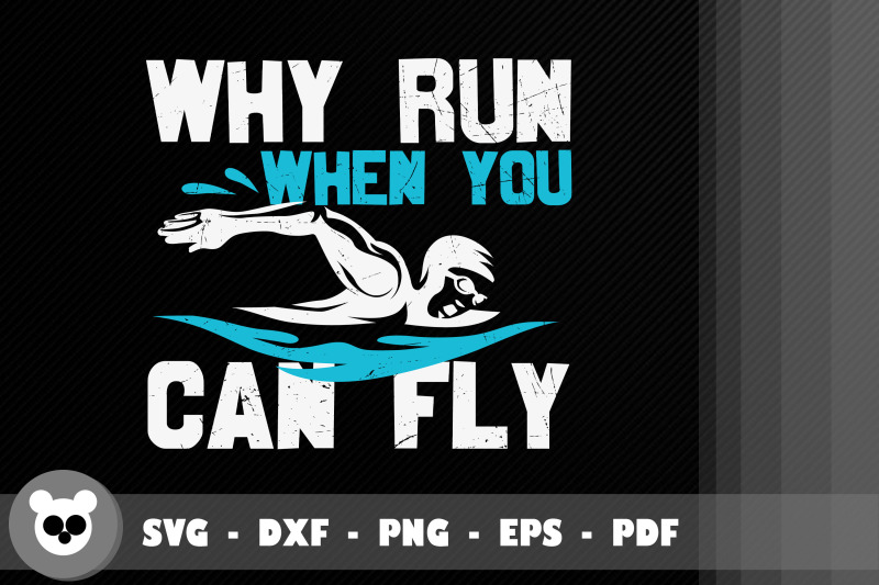 swimmer-why-run-when-you-can-fly