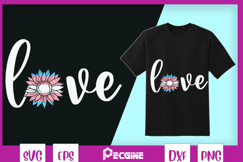 sunflower-love-transgender-pride-flag