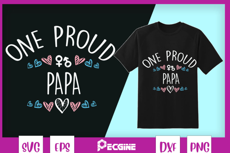 one-pround-papa-trans-pride-flag