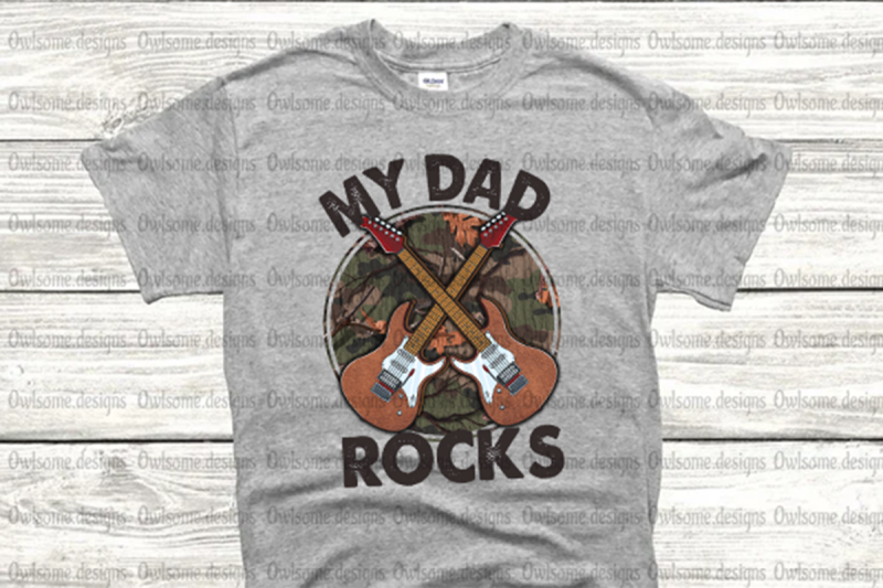 my-dad-rocks-sublimation-design