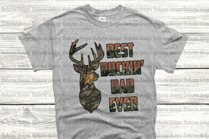 best-bucking-dad-ever-sublimation-design