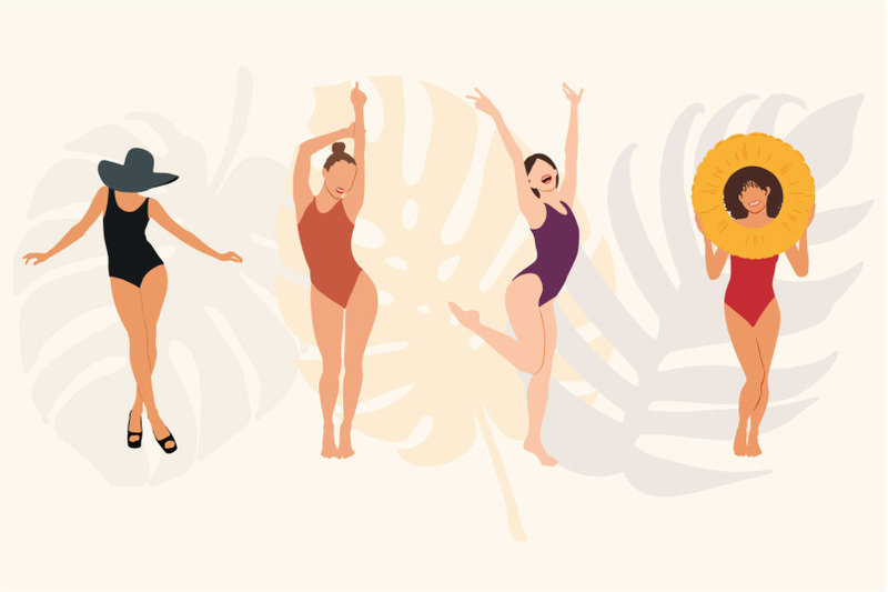 girls-in-swimsuits-vector-file-vector-fern-leaves-clipart
