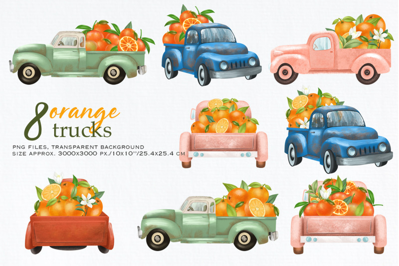 trucks-with-oranges-clipart