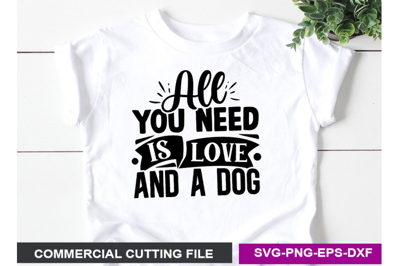 dog-svg-t-shirt-design-template