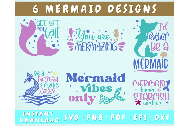 mermaid-quotes-svg-bundle-6-designs-mermaid-sayings-svg-mermaid-png
