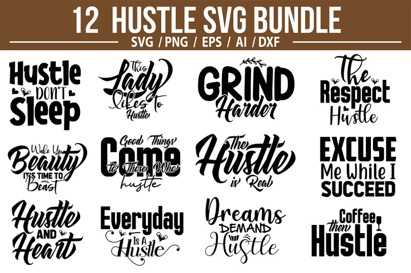 hustle-svg-bundle