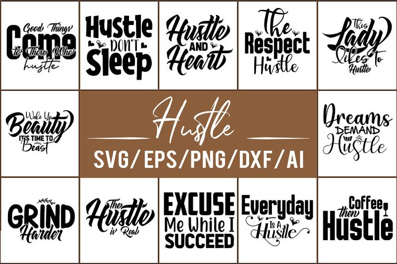 hustle-svg-bundle