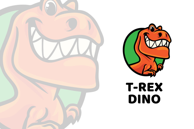 trex-dino-mascot-logo