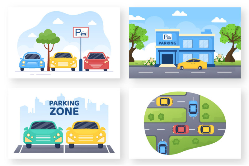 15-valet-parking-car-illustration