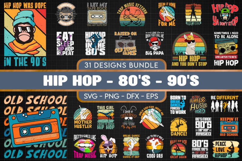 hip-hop-svg-bundle