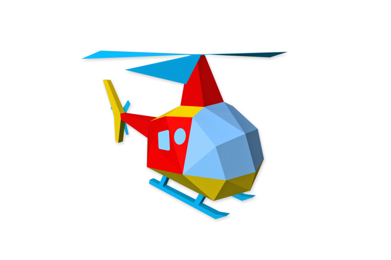 diy-chopper-3d-papercraft