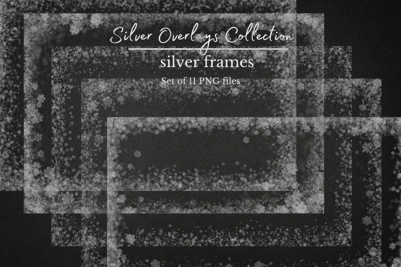 silver-frames-winter-overlays