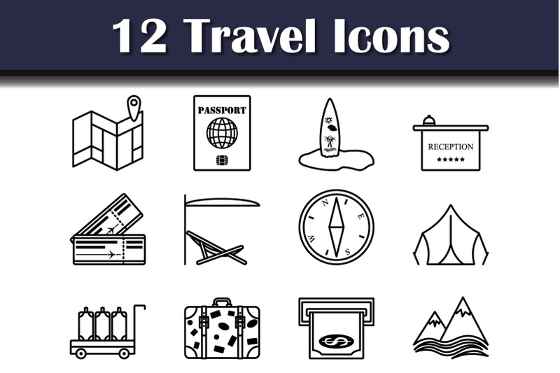 travel-icon-set