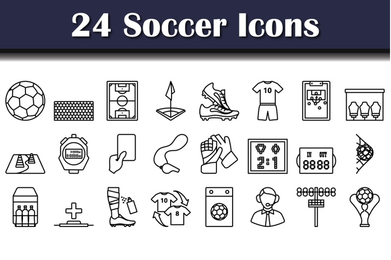 soccer-icon-set