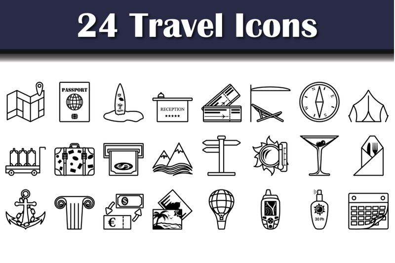 travel-icon-set