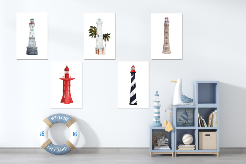watercolor-lighthouses-clipart-lighthhouse-png