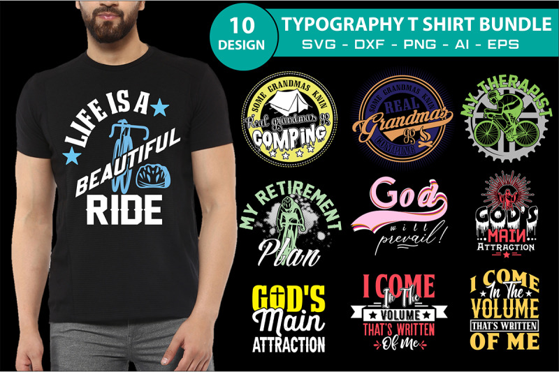 typography-t-shirt-bundle