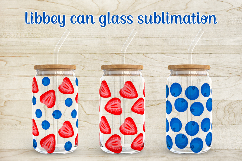 strawberry-libbey-can-glass-sublimation-libbey-can-glass