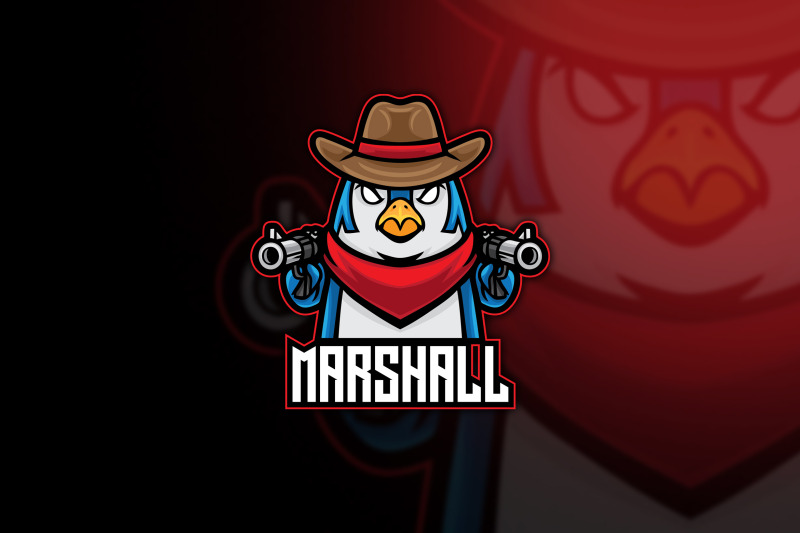 cowboy-penguin-esport-logo