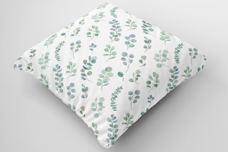 eucalyptus-seamless-pattern-watercolor-floral-digital-paper-pack