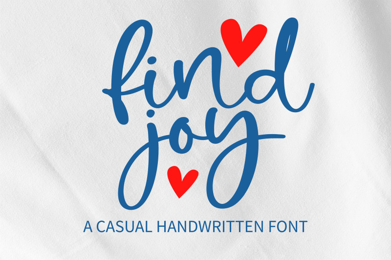 find-joy-a-cutey-handwritten-font