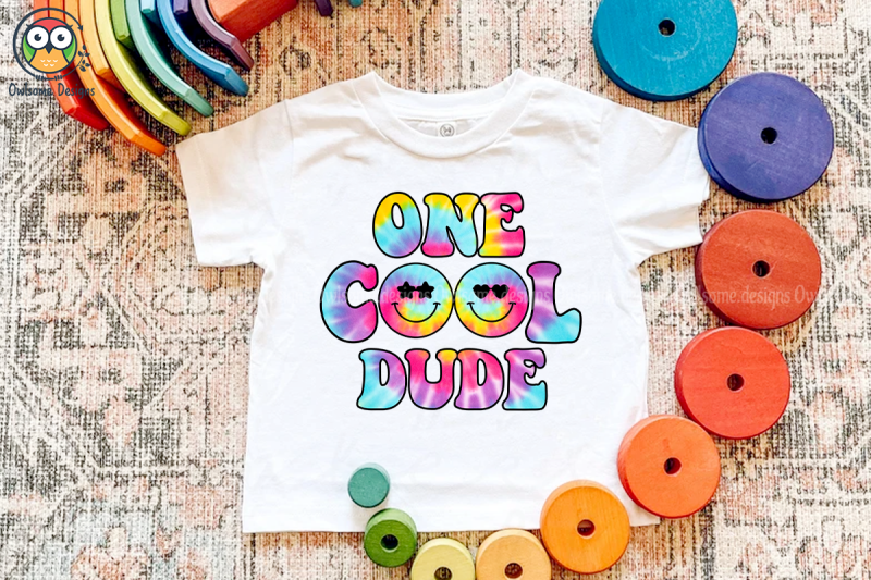 one-cool-dude-sublimation-design