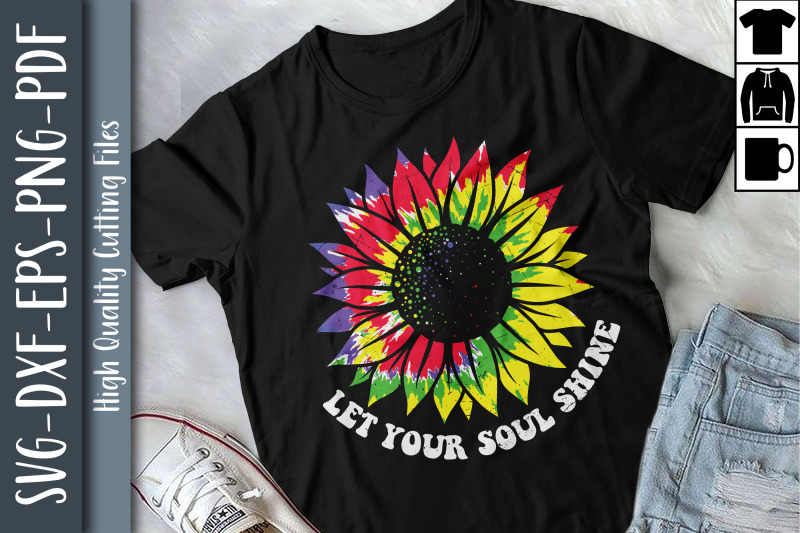 funny-design-for-hippies-sunflowers