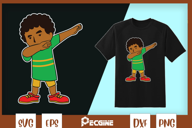 dabbing-juneteenth-brown-skin-boys-kids