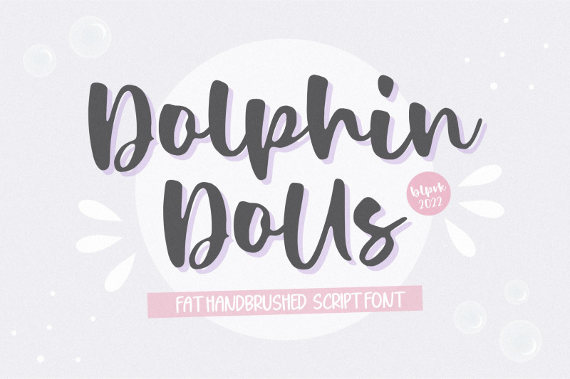 dolphin-dolls-handbrushed-script-font