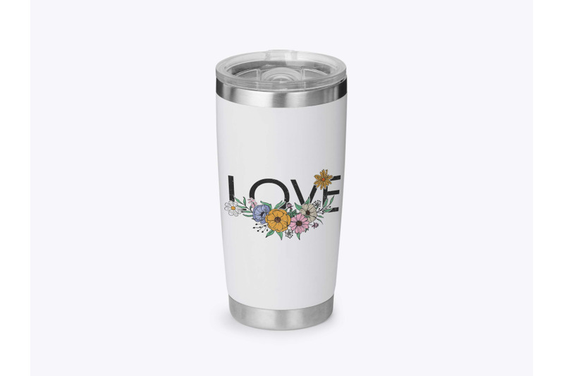 love-floral-vector-sublimation-design-files