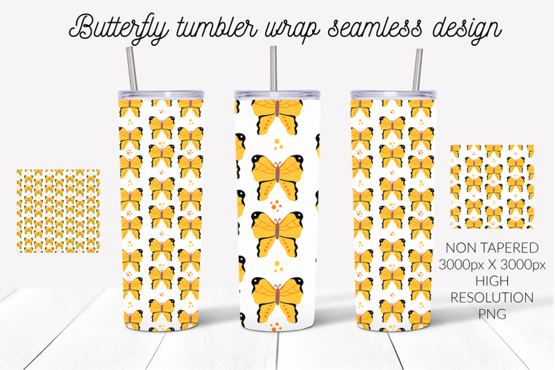 yellow-butterfly-seamless-pattern-tumbler-wrap-design