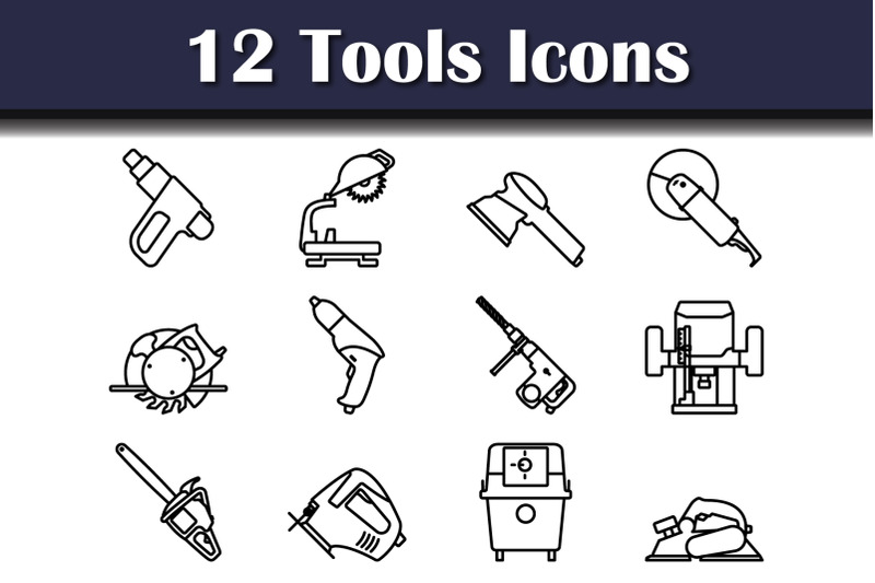 tools-icon-set