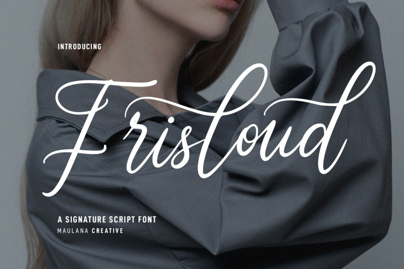 frisloud-script-font