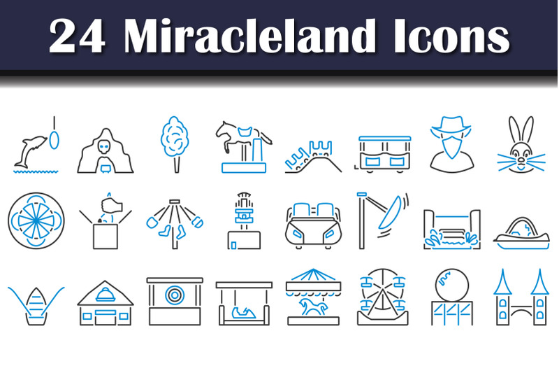 miracleland-icon-set