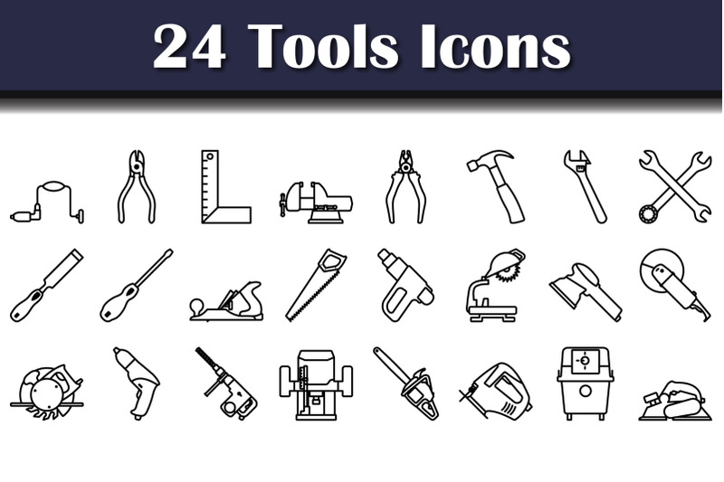 tools-icon-set