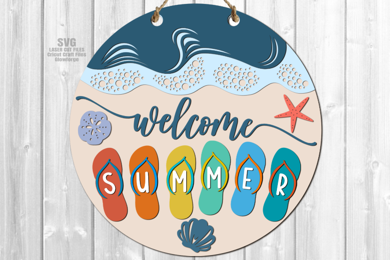 welcome-summer-svg-laser-cut-files-beach-flip-flop-svg-glowforge