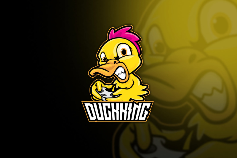 duck-gamer-esport-logo